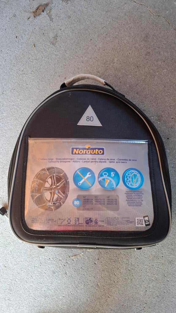 Norauto Sneeuwkettingen, Auto diversen, Sneeuwkettingen, Ophalen, Zo goed als nieuw