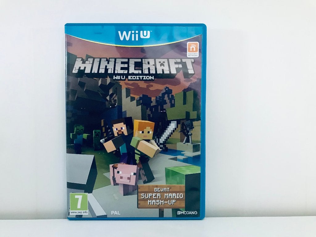 Wii U - Minecraft WiiU Edition, Spelcomputers en Games, Avontuur en Actie, Ophalen of Verzenden, Zo goed als nieuw, 3 spelers of meer
