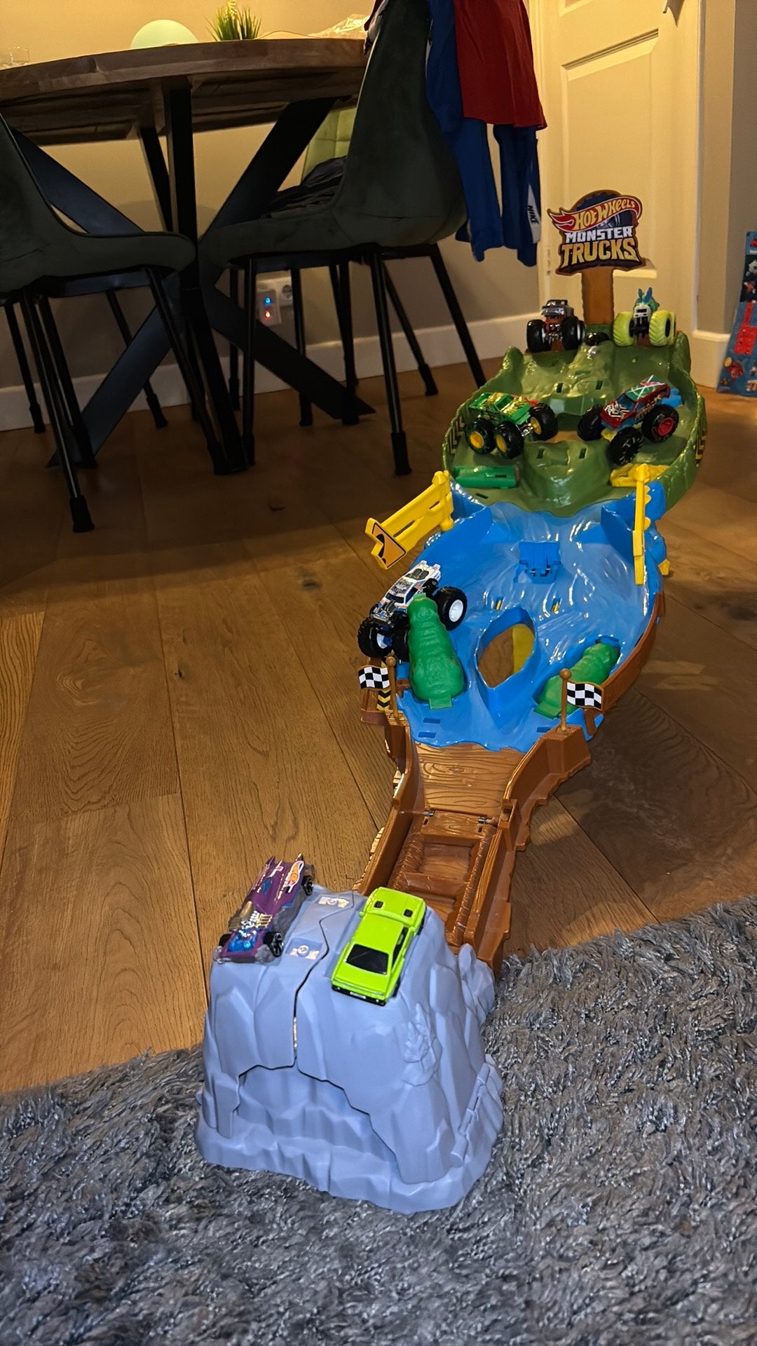 Monster truck baan, Ophalen, Racebaan, Zelf te bouwen, Zo goed als nieuw