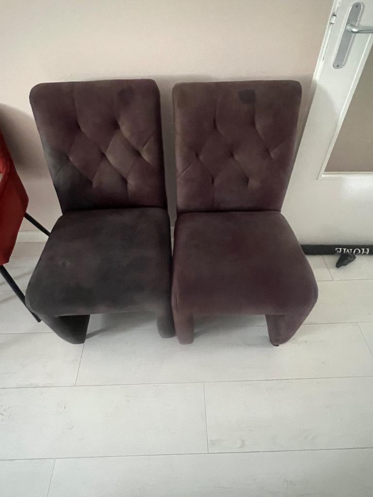 Stoelen, Huis en Inrichting, Stoelen, Ophalen, Twee, Overige kleuren, Zo goed als nieuw
