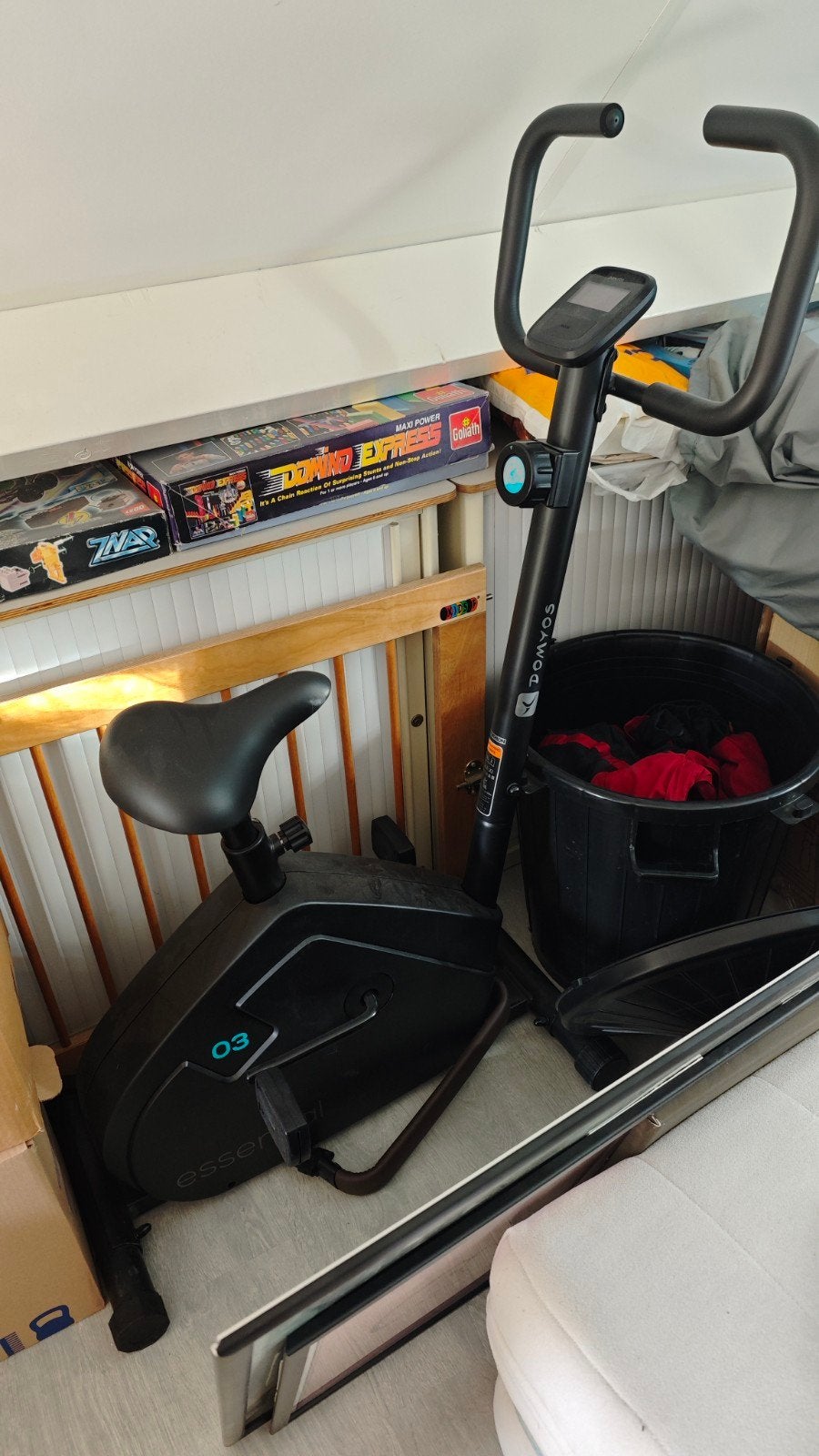 Hometrainer Domyos Essentiel, Ophalen, Gebruikt, Metaal, Benen