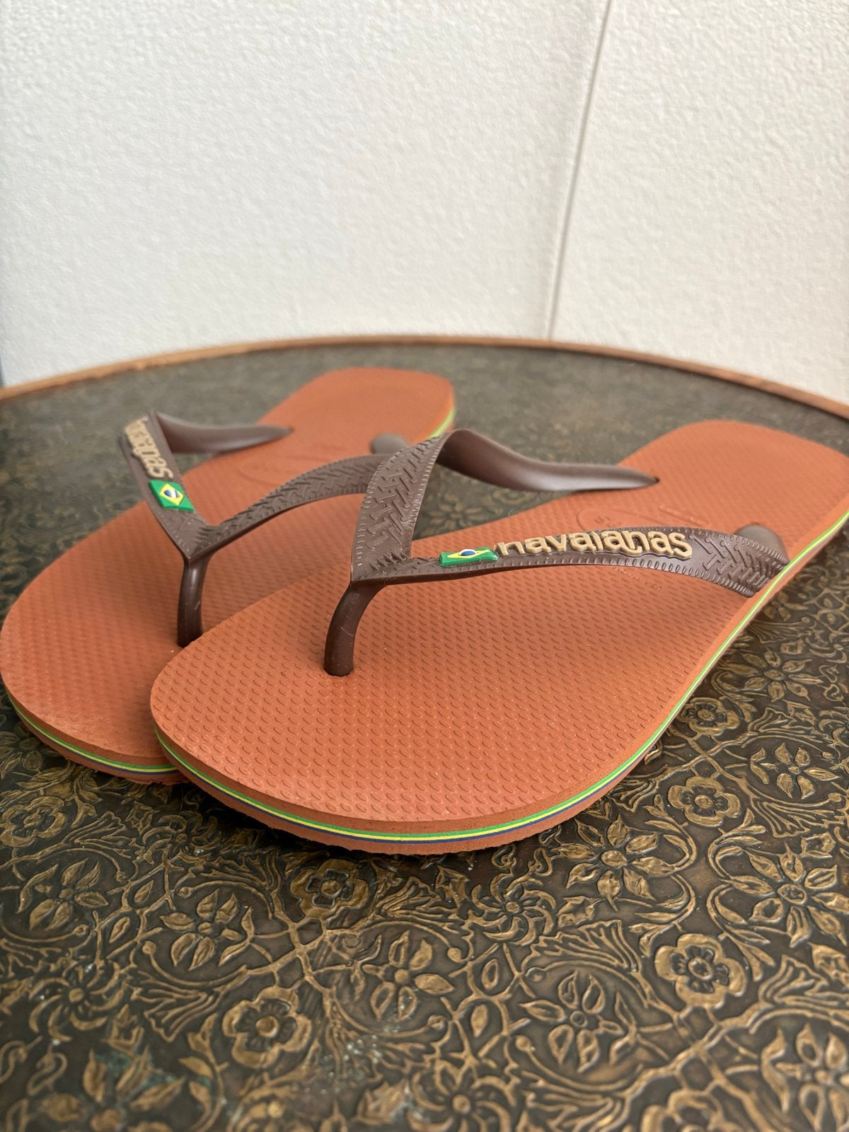 Havaianas Slippers Bruin Maat 43/44, Ophalen of Verzenden, Nieuw, Bruin