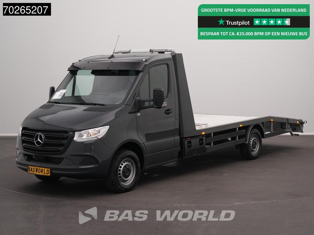 Mercedes Sprinter 317 CDI BPM VRIJ! Automaat Autotransporter, Auto's, Automaat, Stof, Euro 6, 4 cilinders