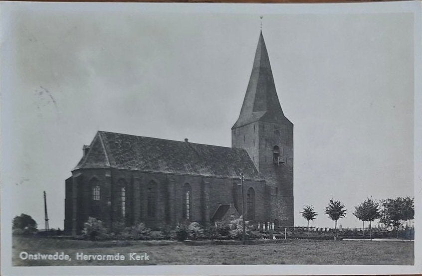 Onstwedde- 1940, Verzenden, 1940 tot 1960, Gelopen, Groningen