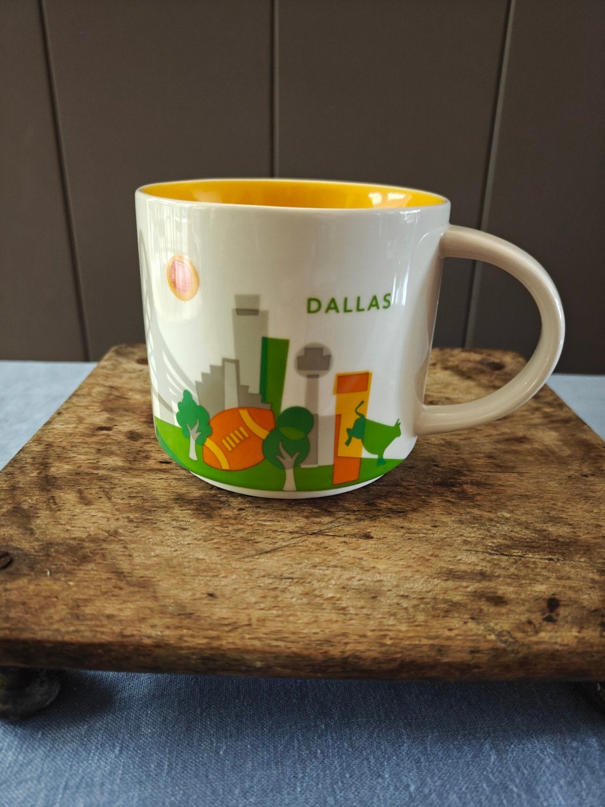 Starbucks mok Dallas you are here, Ophalen of Verzenden