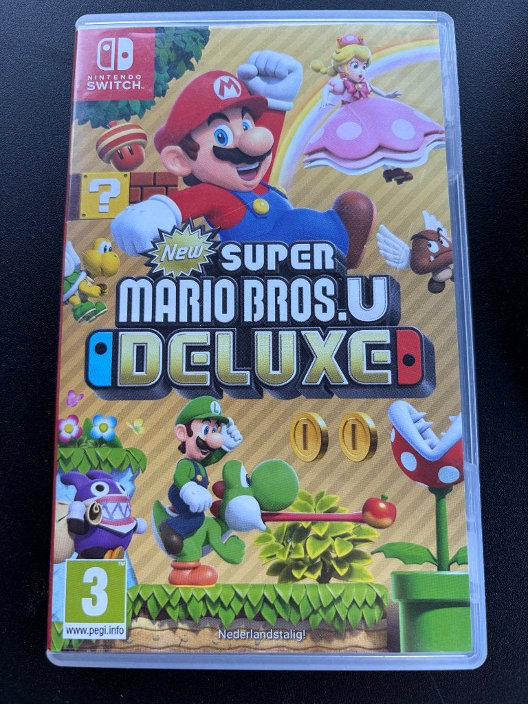 New super Mario Bros De Luxe, Spelcomputers en Games, Avontuur en Actie, Ophalen of Verzenden, Zo goed als nieuw, 3 spelers of meer