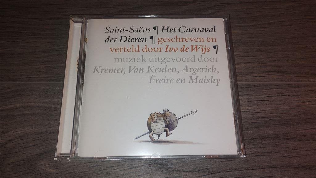 Ivo De Wijs - Het Carnaval Der Dieren, Cd's en Dvd's, Ophalen of Verzenden, Zo goed als nieuw
