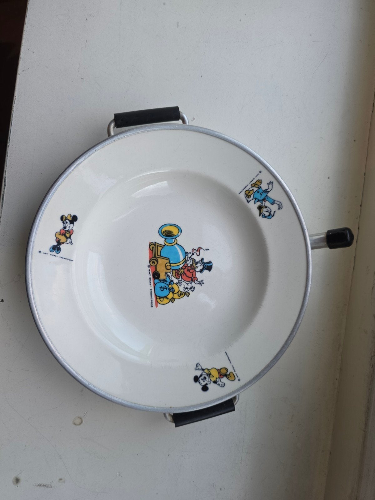 vintage Cormar Disney warmhoudbord uit de jaren 60 of 70, Antiek en Kunst, Ophalen of Verzenden