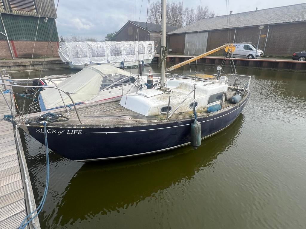 Sturgeon 22 Opknapper !!!! ( Gereserveerd ), Watersport en Boten, Kajuitzeilboten en Zeiljachten, 70 cm, Gebruikt, 10 pk, Ophalen of Verzenden