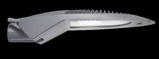 Led straatlamp EOS, Ophalen, Gebruikt, Minder dan 50 watt, Aluminium