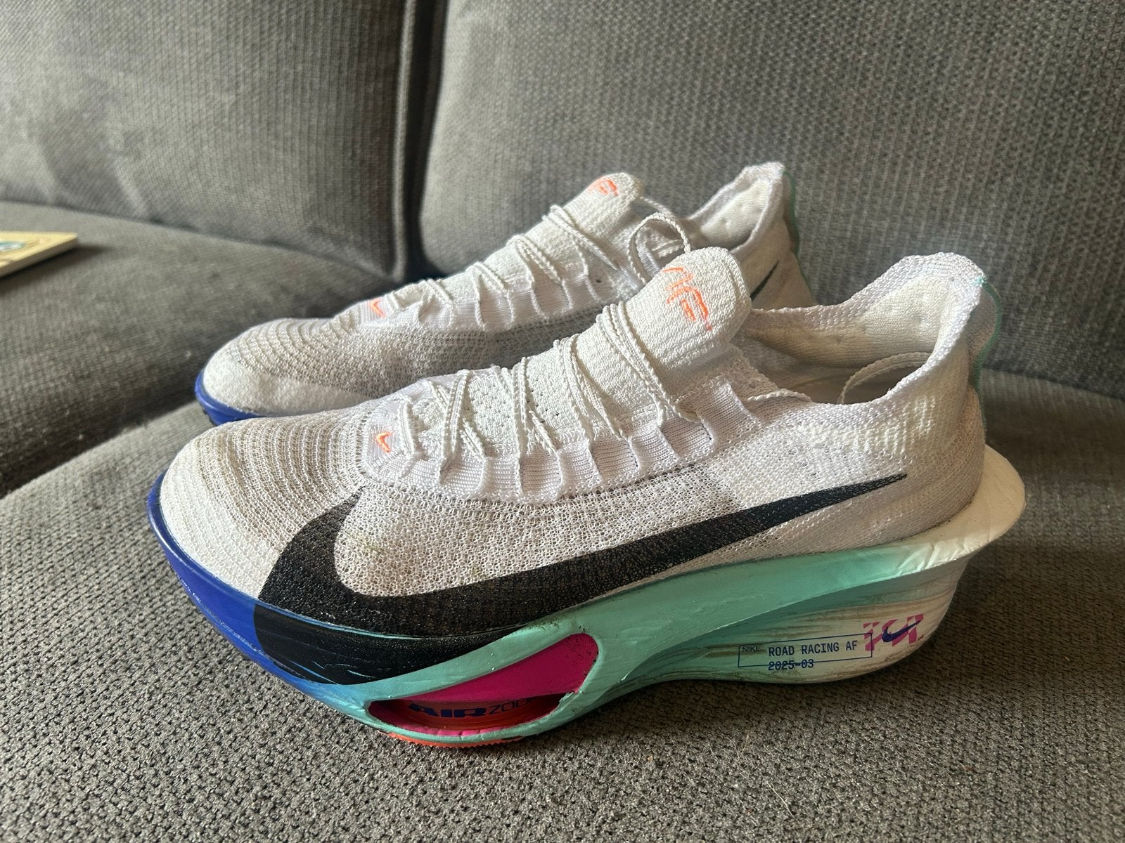 Nike Alphafly Next% 3 - Maat 44.5 - Zo goed als nieuw, Ophalen of Verzenden, Zo goed als nieuw, Hardlopen, Hardloopschoenen