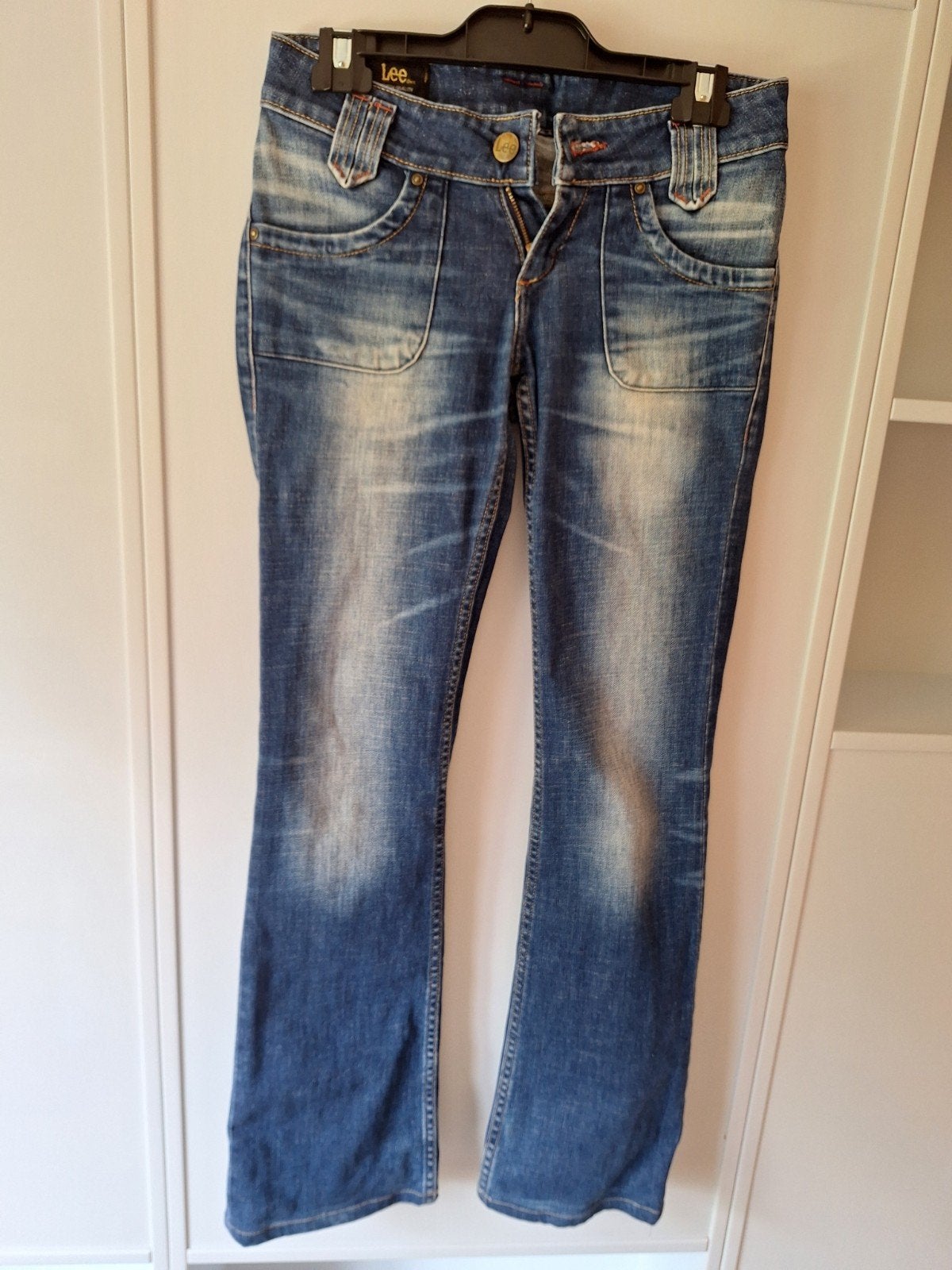 Lee jeans maat M/36, Blauw, Ophalen of Verzenden, Gedragen, Lee