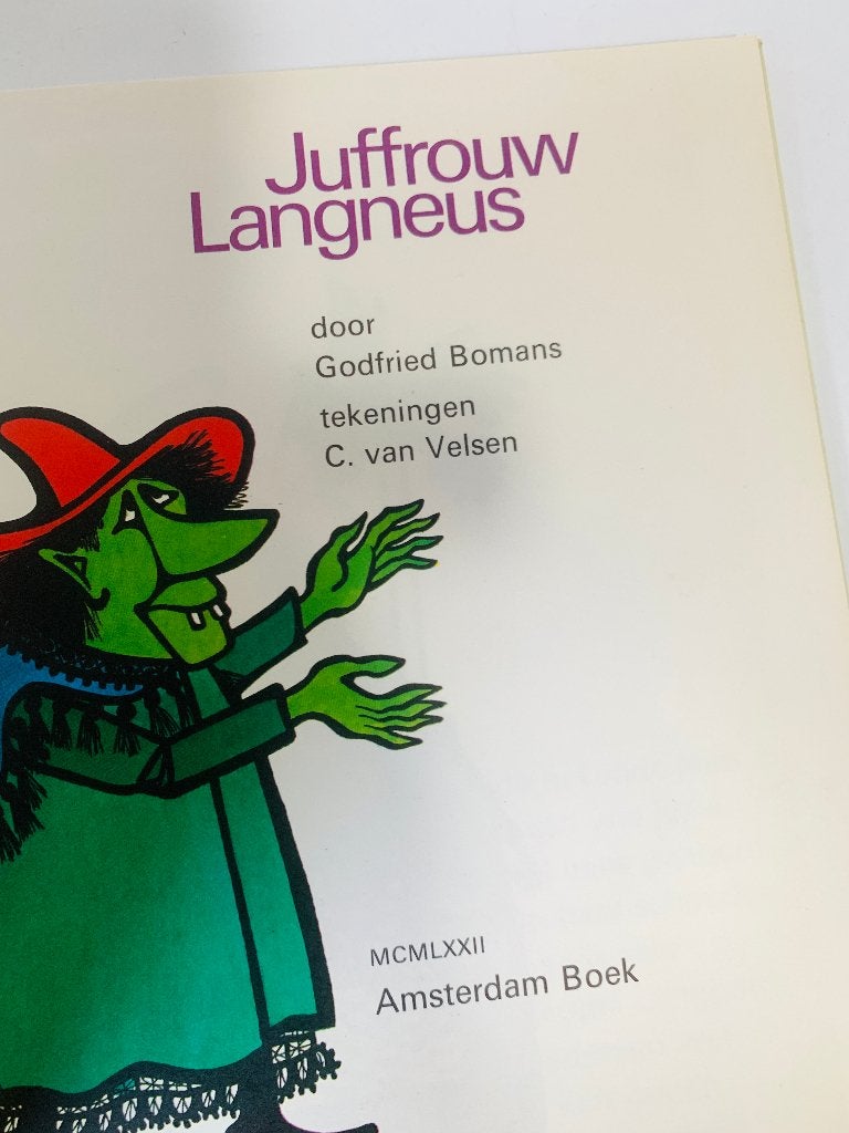 Juffrouw Langneus - Godfried Bomans, Boeken, Ophalen of Verzenden, Gelezen, Fictie algemeen