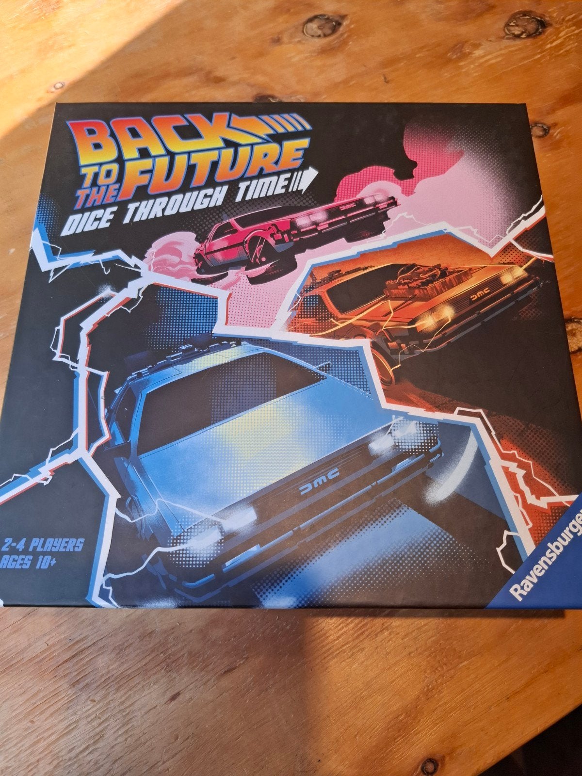 Back to the Future Dice Through Time bordspel, Ophalen of Verzenden, Zo goed als nieuw