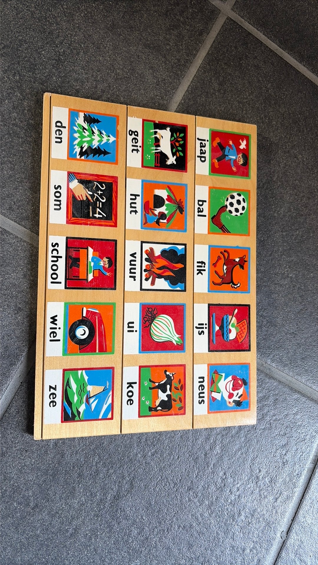 Vintage leesplankje retro, Ophalen of Verzenden, Zo goed als nieuw
