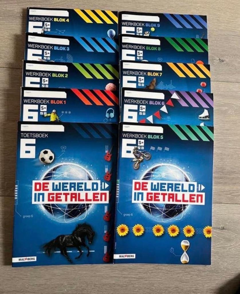 De Wereld in Getallen Groep 6 Compleet Pakket, Ophalen, Zo goed als nieuw, Overige niveaus, Overige vakken
