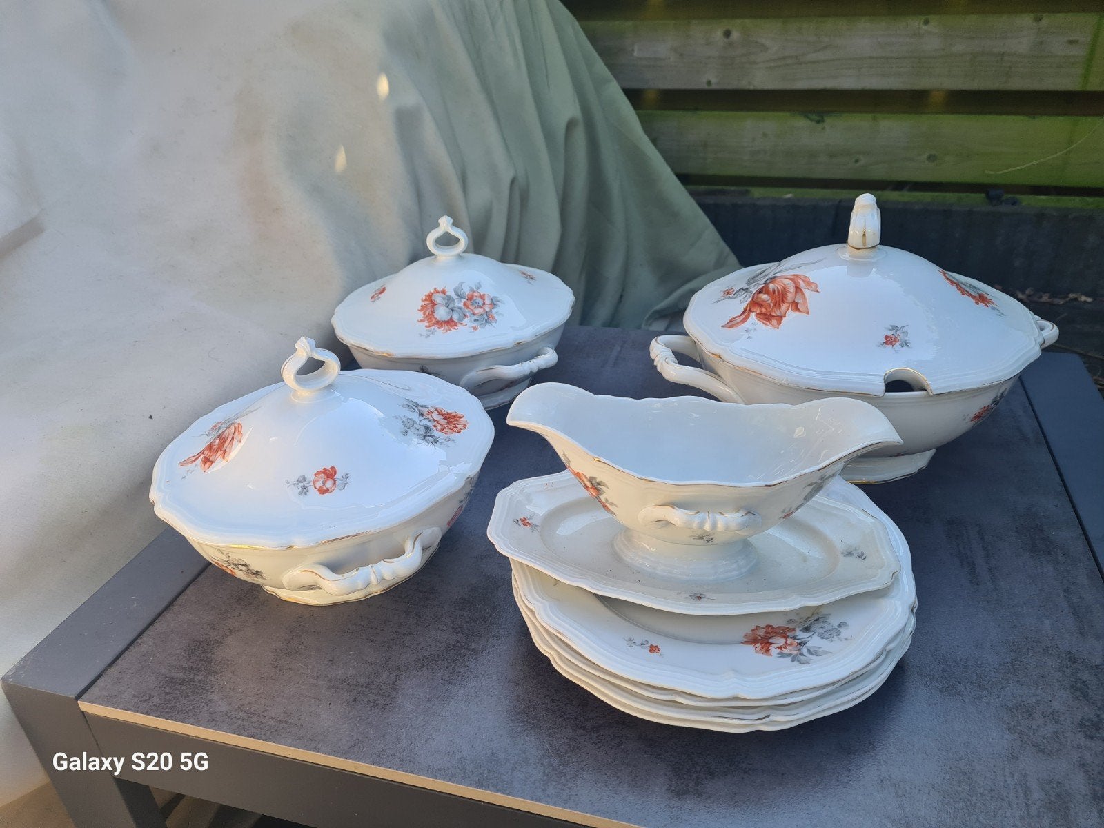 update! servies Rosental bavaria chippendale, Ophalen
