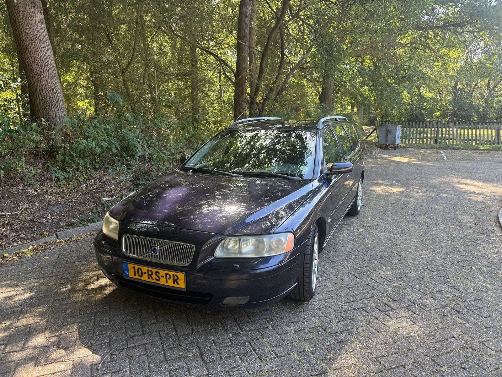 Volvo 2.4 5-cilinder 170 pk | 1 jaar APK | Trekauto, Auto's, Voorwielaandrijving, 1800 kg, Blauw, Stationwagon