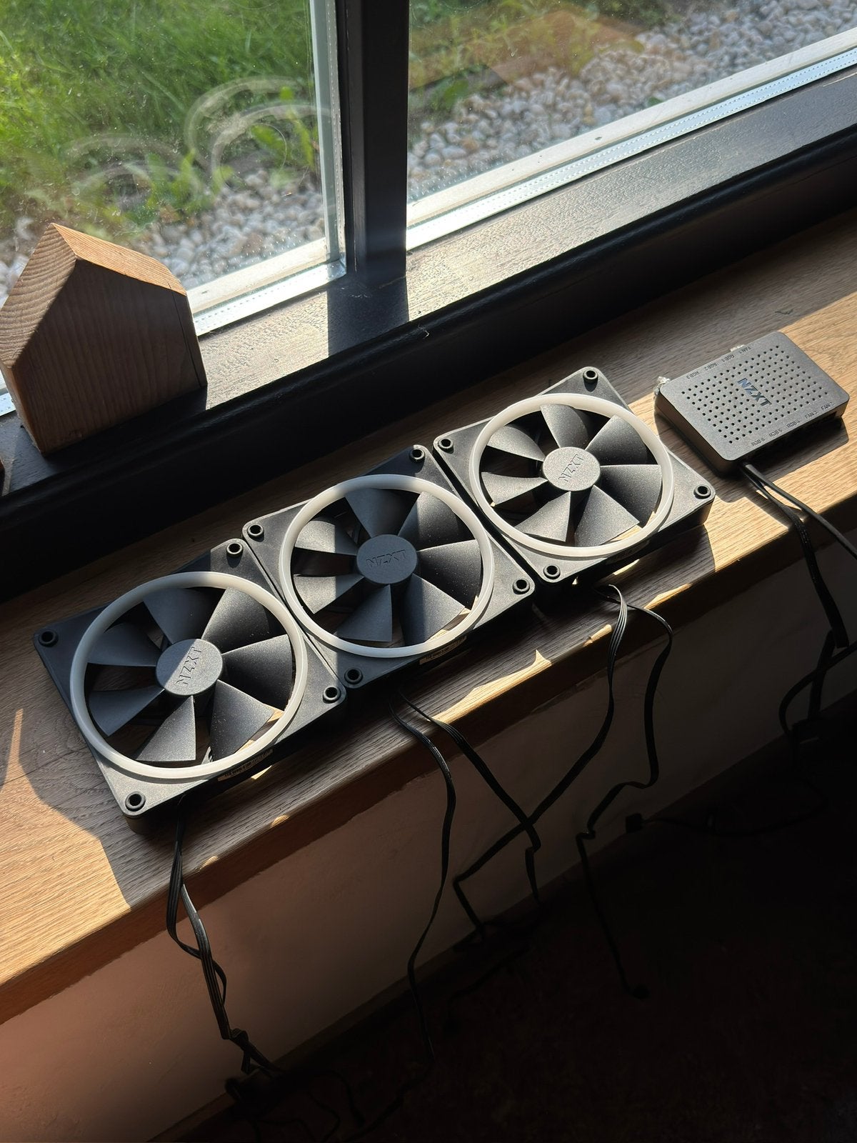 3x Nzxt f120 rgb fans + nzxt hub, Computers en Software, Computerkoelers, Zo goed als nieuw, Luchtkoeling, Ophalen of Verzenden