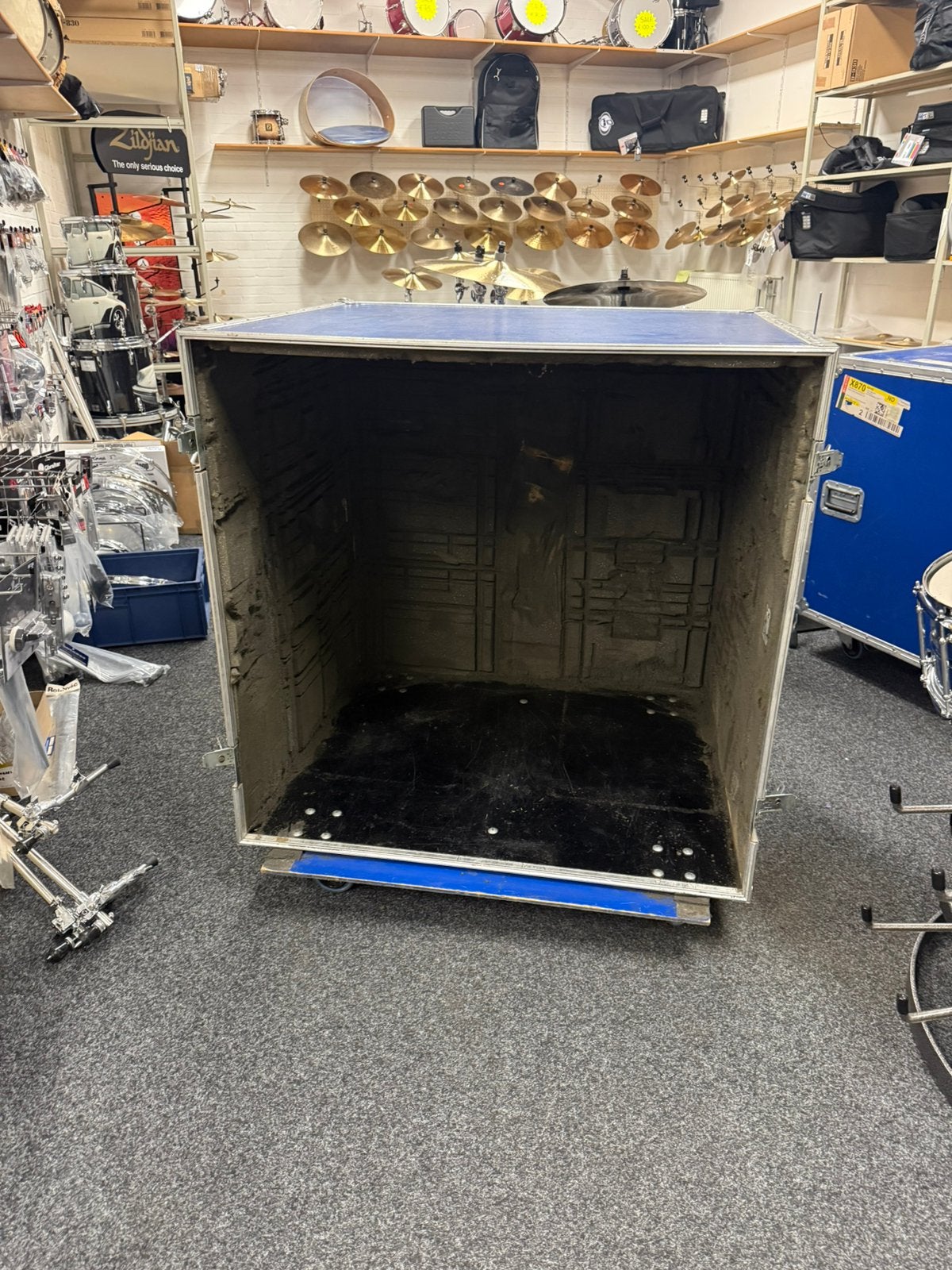 Flightcase (zo goed als) vierkant, Ophalen, Gebruikt, Overige instrumenten, Flightcase