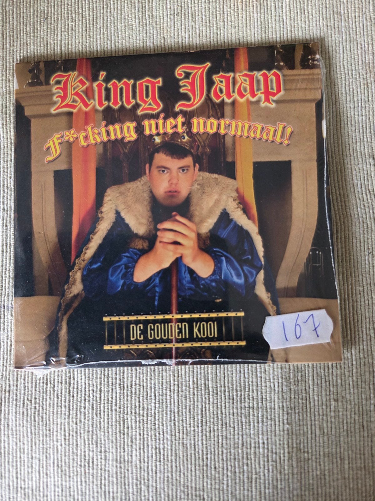 King Jaap - F*cking niet normaal! (De Gouden Kooi) CD Single, Cd's en Dvd's, Cd's | Nederlandstalig, Ophalen of Verzenden, Gebruikt