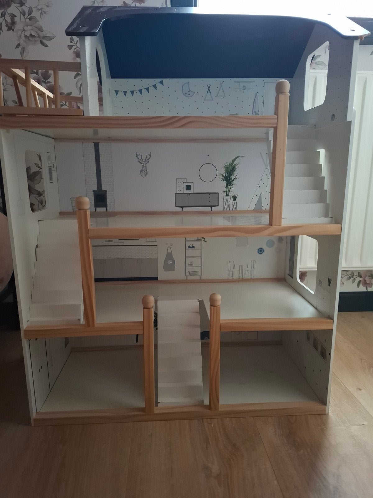 Houten poppenhuis Petite Amelie