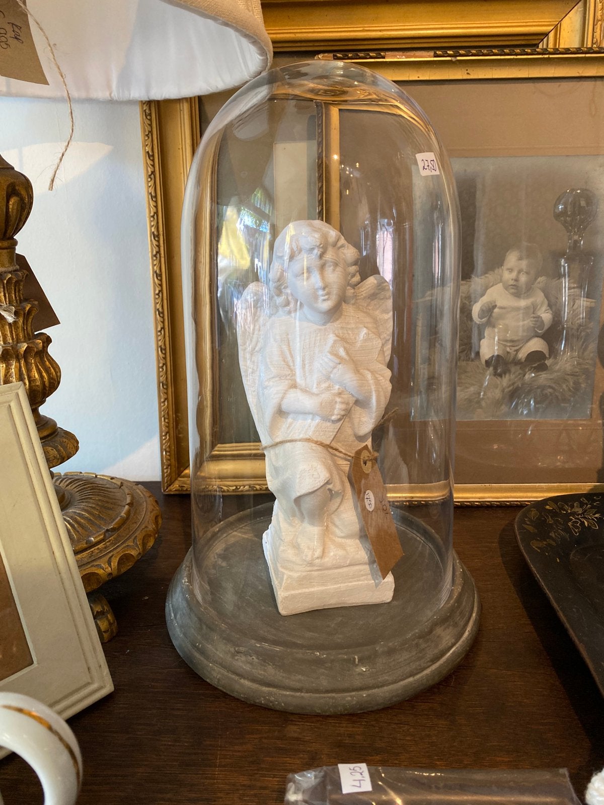 Leuke Glazen Stolp, Glas, Brocante, Glas, Ophalen