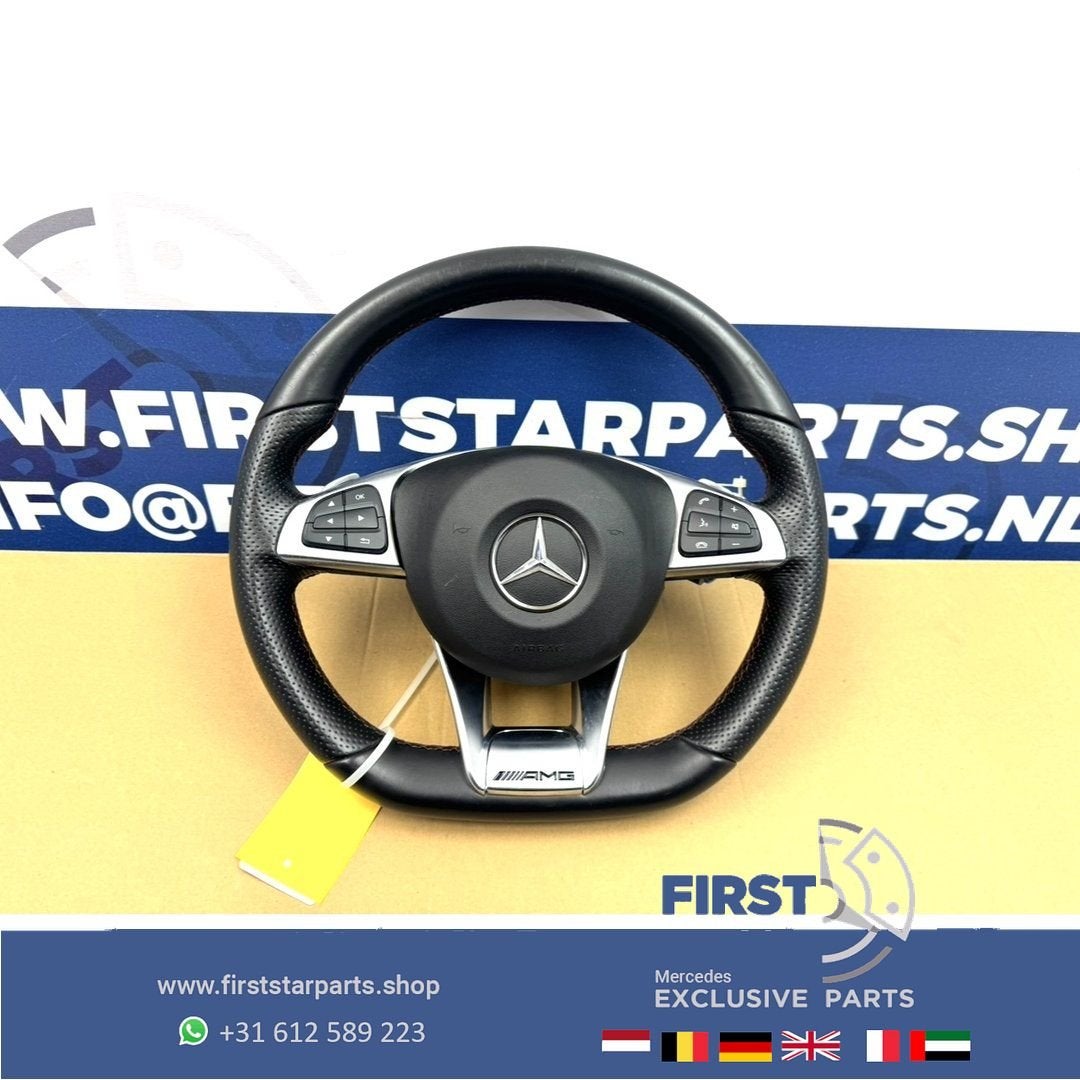 AMG STUUR + AIRBAG Mercedes W205 C205 S205 W253 C253 W218 A, Gebruikt, -, Ophalen of Verzenden, -