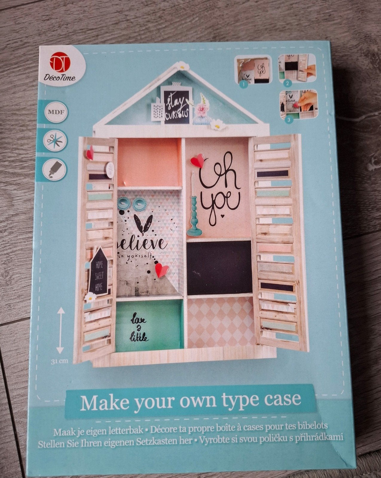 maak je eigen letterbak, Ophalen of Verzenden, Nieuw, Knutselwerk