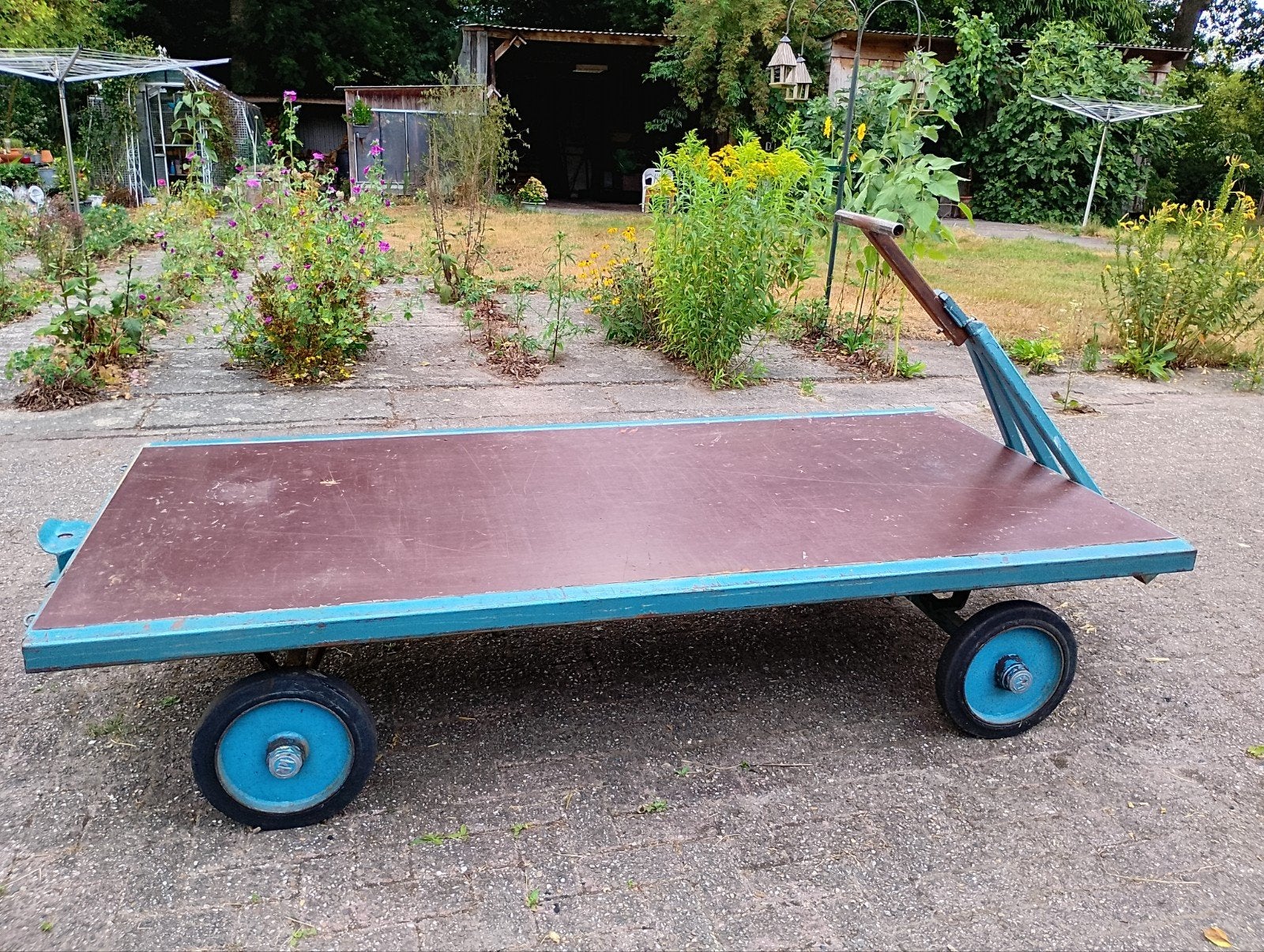 transport kar, 100 liter of meer, Ophalen, Gebruikt, Transportkar