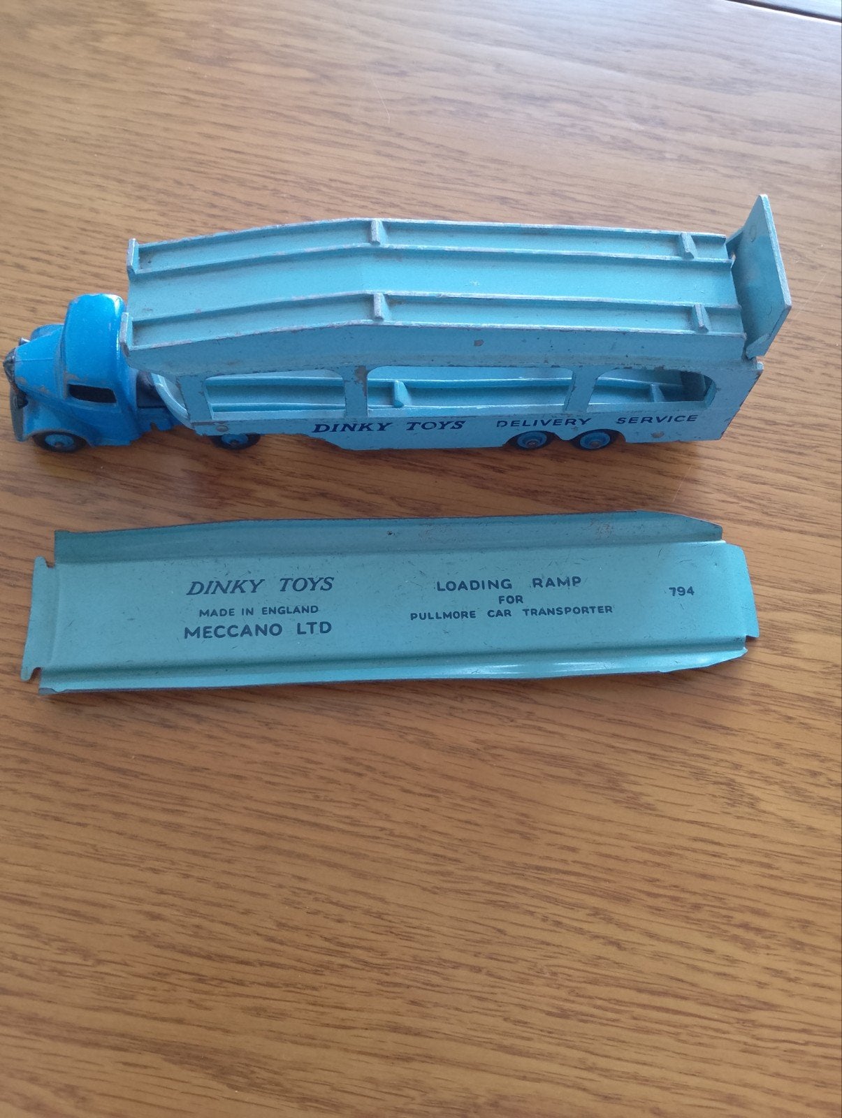 Dinky Toys Pullmore Car Transporter met laadklep, Ophalen, Gebruikt, Auto, Dinky Toys