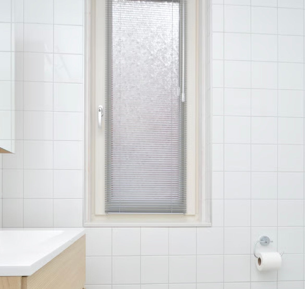 Aluminium jaloezie grijs, Overige merken, Ophalen of Verzenden, Zo goed als nieuw, 49 cm