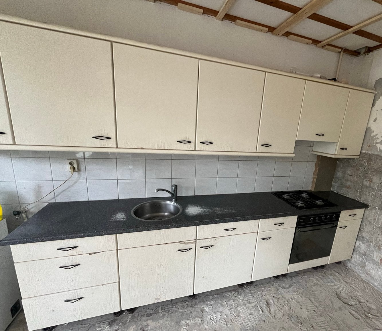 Gratis keuken, Ophalen, Gebruikt, Enkelwandige keuken, Kunststof