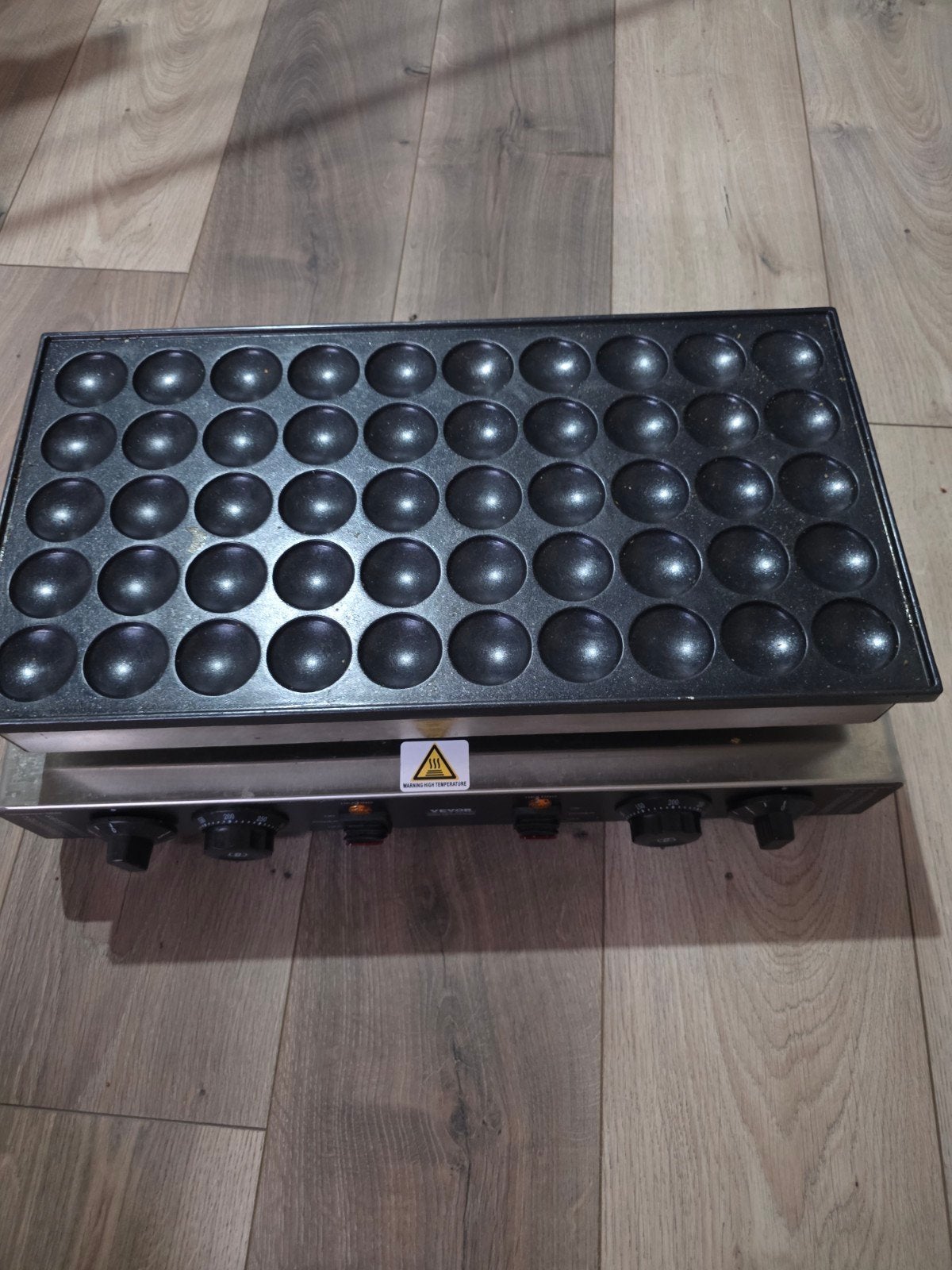 Vevor Commerciële Pannenkoekenmachine - 50 Poffertjes, Ophalen