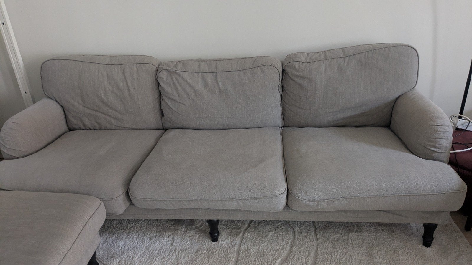 Grey sofa, Ophalen, Zo goed als nieuw, 75 tot 100 cm