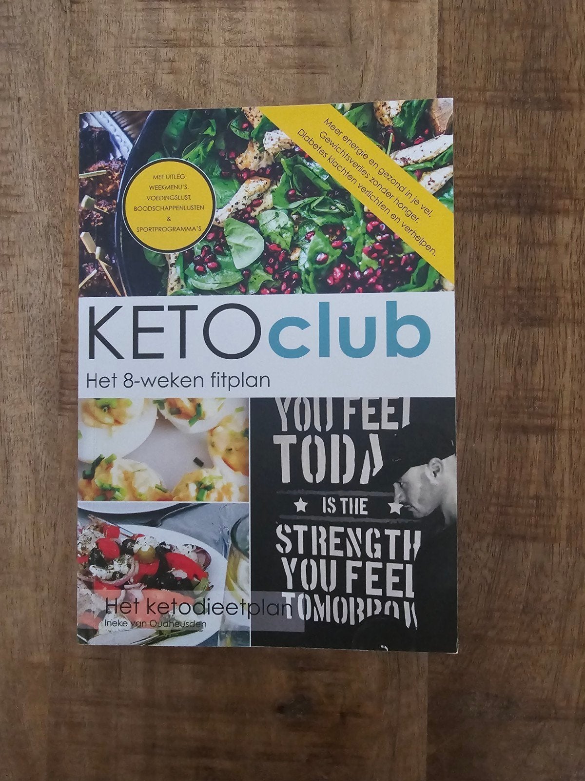 Keto Club: Het 8-weken fitplan - Ineke van Oudheusden, Ophalen of Verzenden, Zo goed als nieuw, Dieet en Voeding, Ineke van Oudheusden