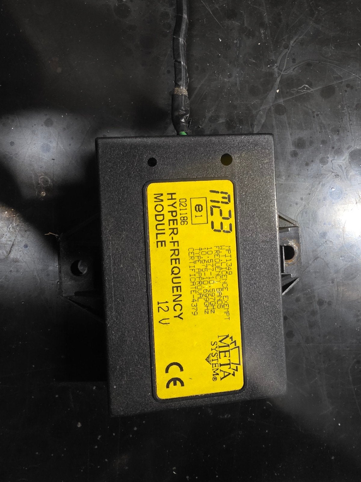 hyperfrequenty module alarm, Ophalen of Verzenden, Gebruikt