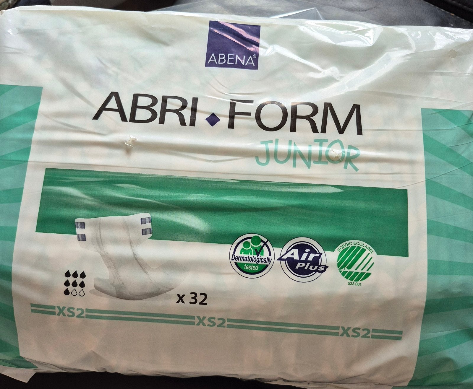 ABENA Abri-Form Junior luiers XS2 (32 stuks), Ophalen of Verzenden, Nieuw