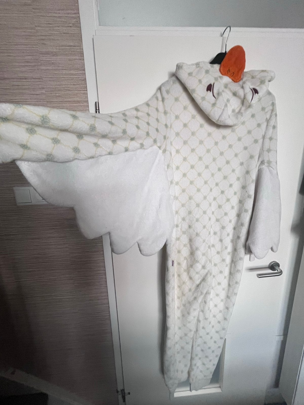 Efteling onesie zes zwanen  L/XL (volwassenen maat), Verzamelen, Efteling, Ophalen of Verzenden, Kleding
