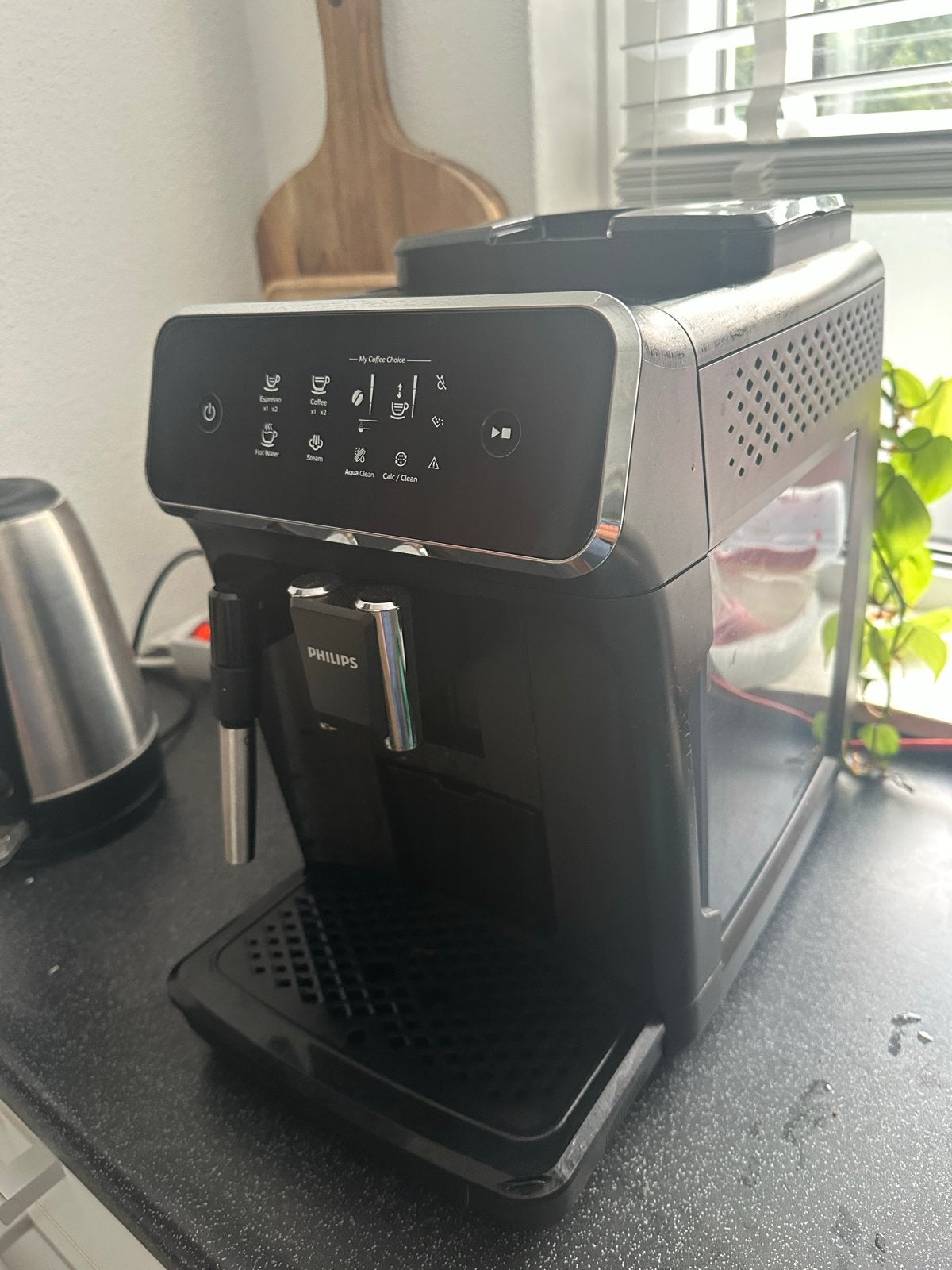 Philips EP2220/10 Volautomatische Espressomachine - Dekseltj, Ophalen, Espresso apparaat, Refurbished, Koffiebonen