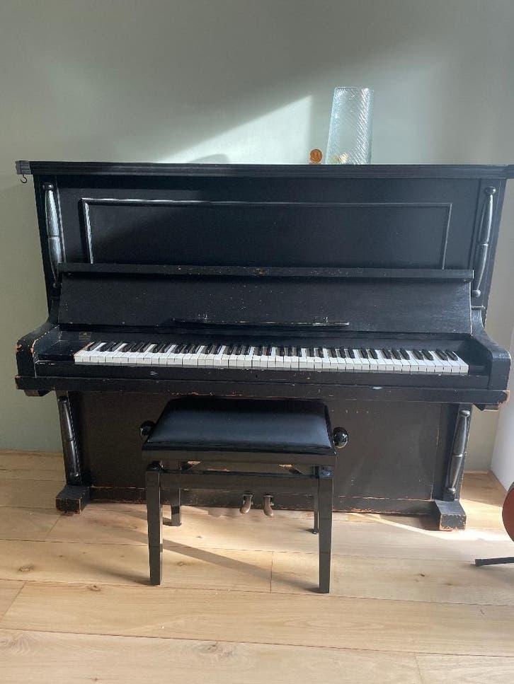 Leuke zwarte Piano, Ophalen, Gebruikt, Zwart, Piano