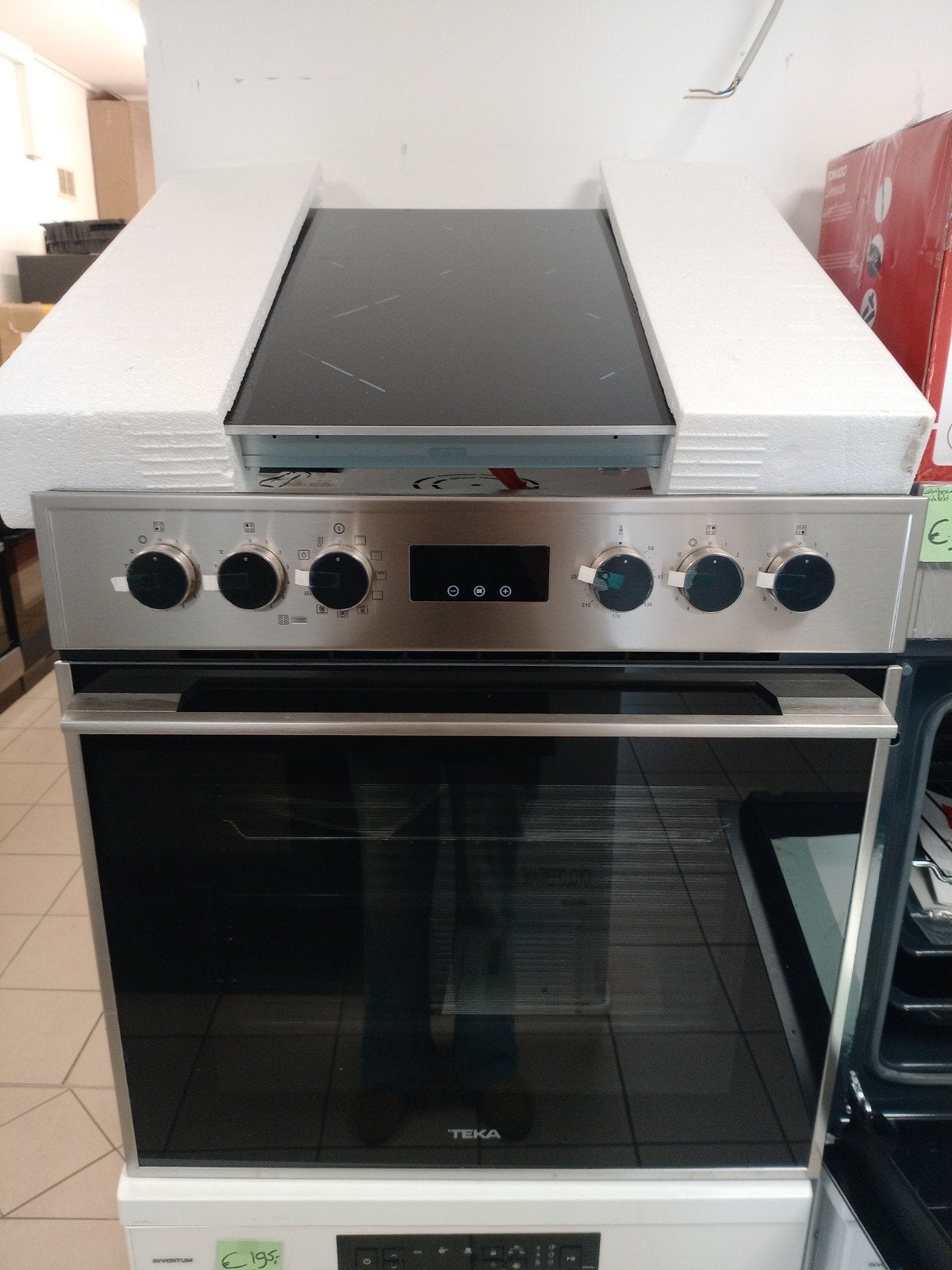 Nieuwe Teka HSB645E1 Inbouw Oven met Keramische Kookplaat, Ophalen, Nieuw, Heteluchtoven, Inbouw