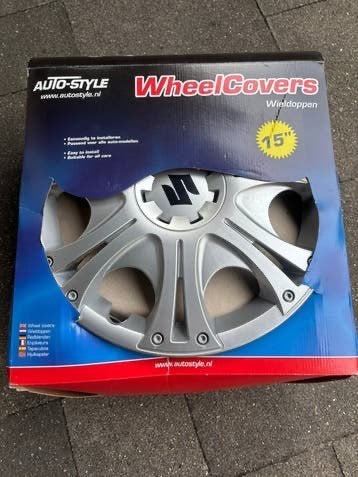 Nette Suzuki wieldoppen 15 inch, Auto diversen, Wieldoppen, Verzenden, Gebruikt