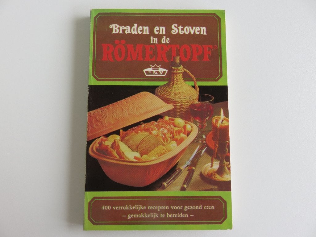 Braden en stoven in de Römertopf, Ophalen of Verzenden, Gelezen, Nederland en België, Gezond koken