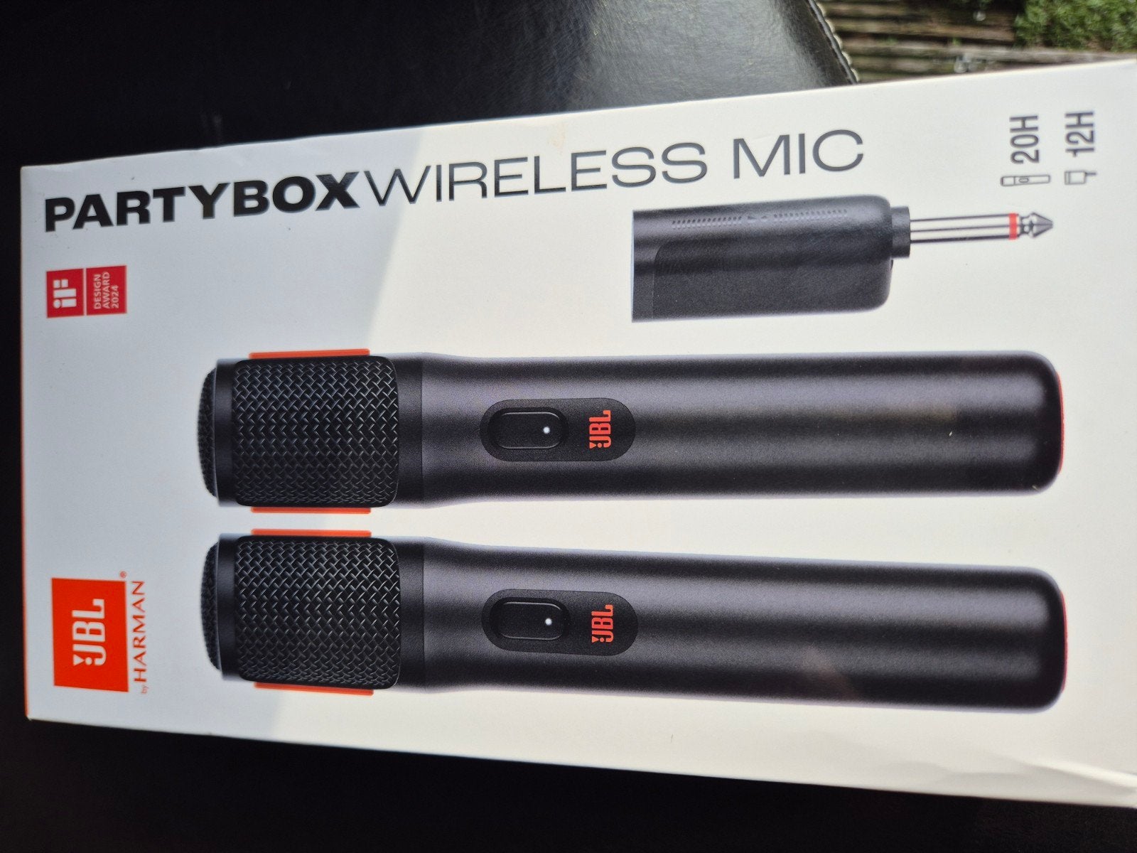 JBL PartyBox Draadloze Microfoons (Set van 2)