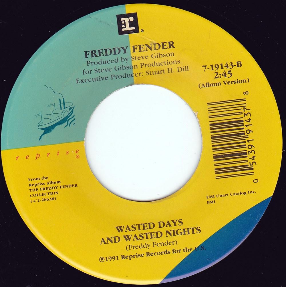 Freddy Fender - Wasted Days And Wasted Nights 7", Cd's en Dvd's, Vinyl Singles, 7 inch, Single, Ophalen of Verzenden, Nieuw in verpakking