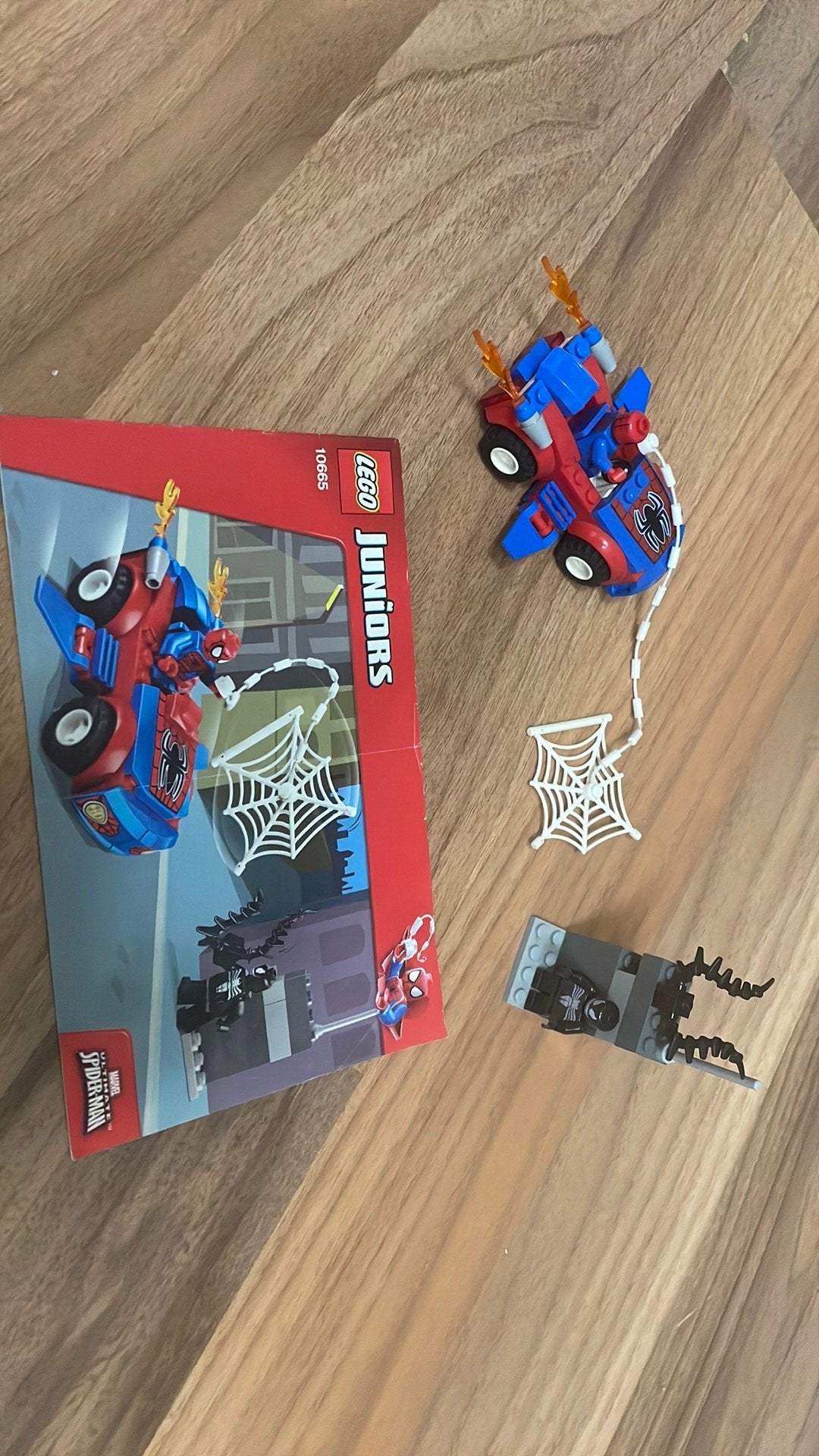 Lego junior 10665 Spiderman, Kinderen en Baby's, Ophalen, Zo goed als nieuw