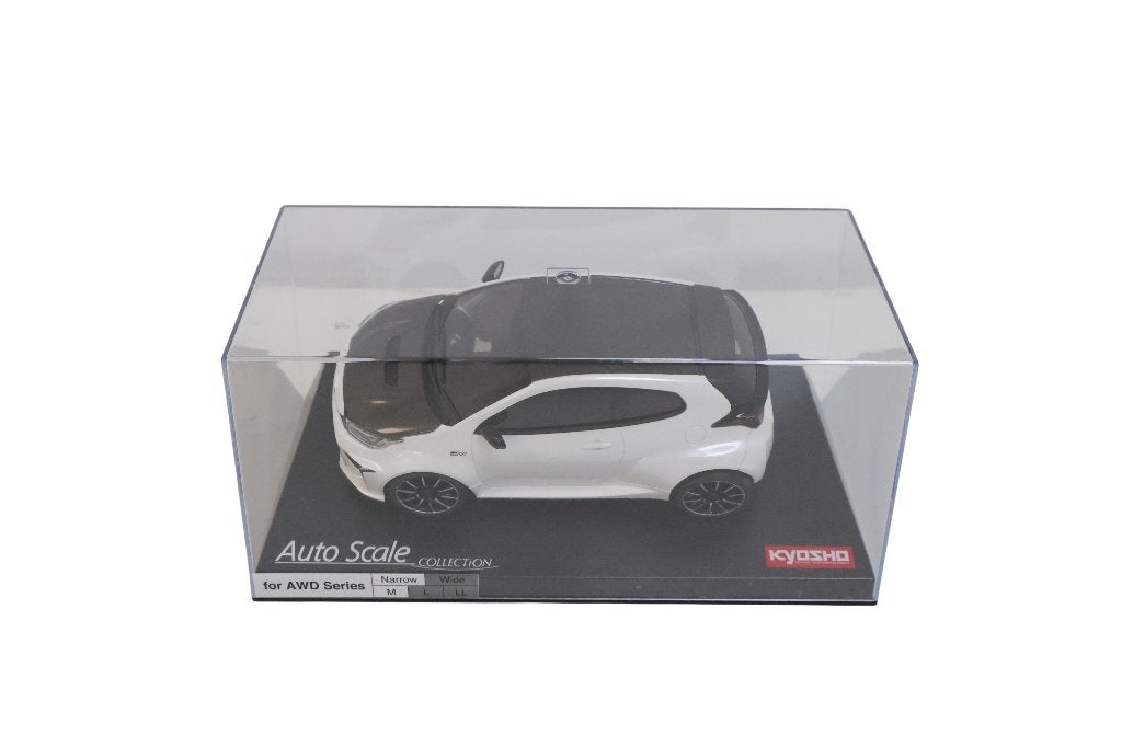 Kyosho Autoscale Mini-Z Toyota GRMN Yaris Rally White, Ophalen of Verzenden, Nieuw, Overige schalen, Auto onroad