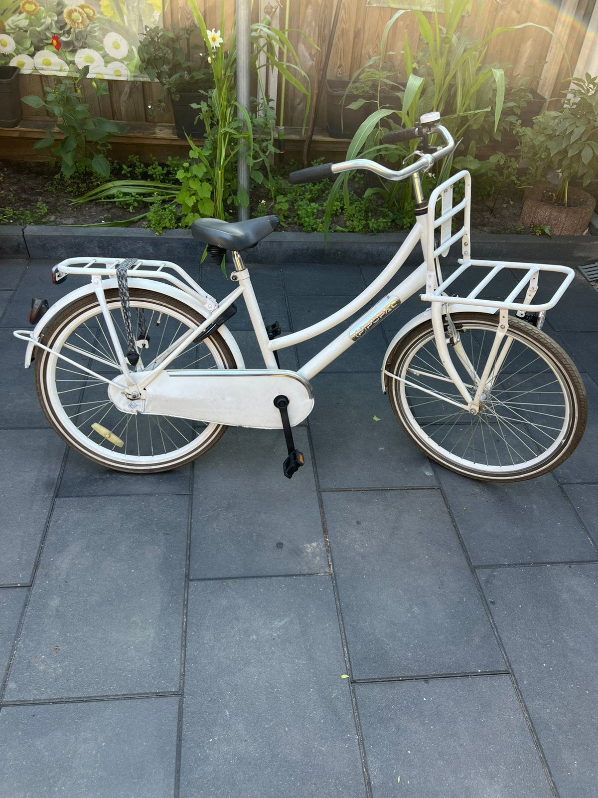 Meisjesfiets 24 inch, Fietsen en Brommers, Fietsen | Meisjes, Ophalen, Handrem, Schijfrem, Gebruikt