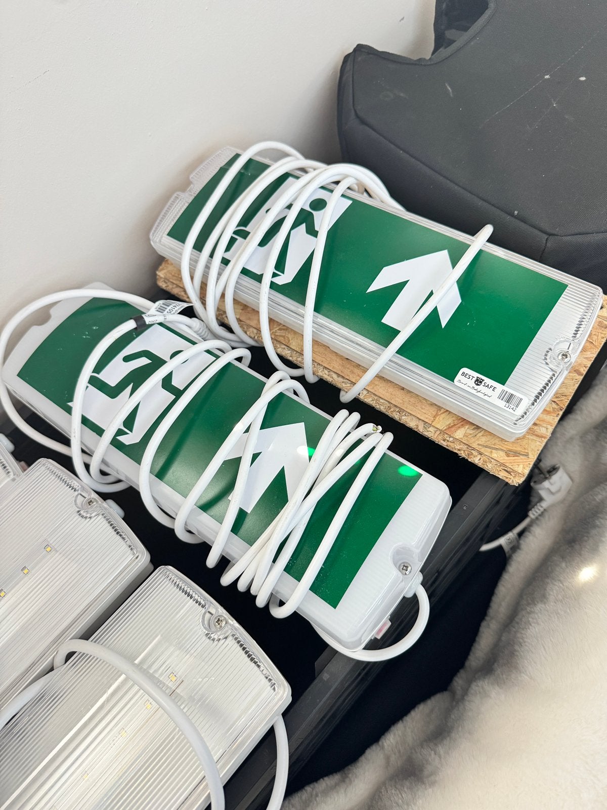 5x noodverlichting / paniekverlichting, Doe-het-zelf en Verbouw, Bouwverlichting, Ophalen of Verzenden, Gebruikt, Minder dan 50 watt